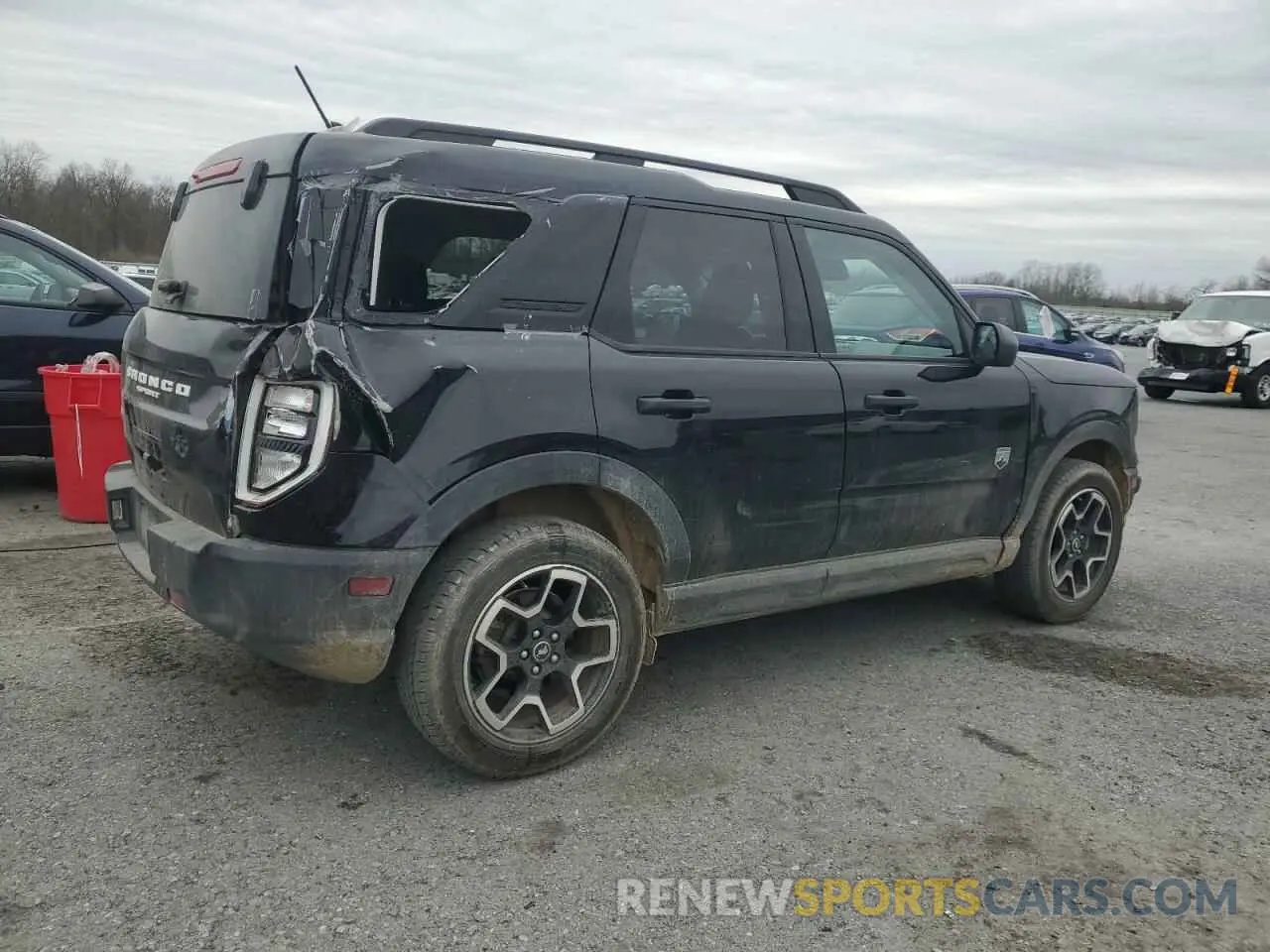 3 Photograph of a damaged car 3FMCR9B63MRB37248 FORD BRONCO 2021