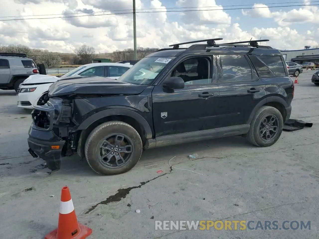 1 Photograph of a damaged car 3FMCR9B64MRA18978 FORD BRONCO 2021