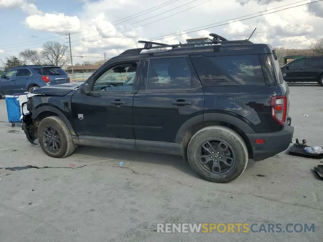 2 Photograph of a damaged car 3FMCR9B64MRA18978 FORD BRONCO 2021