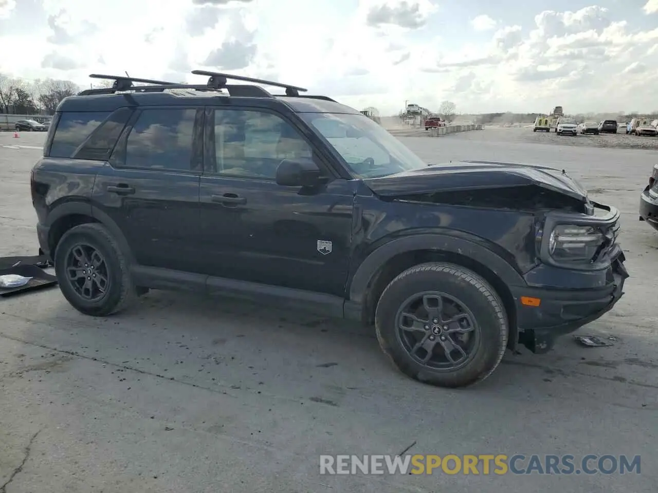 4 Photograph of a damaged car 3FMCR9B64MRA18978 FORD BRONCO 2021