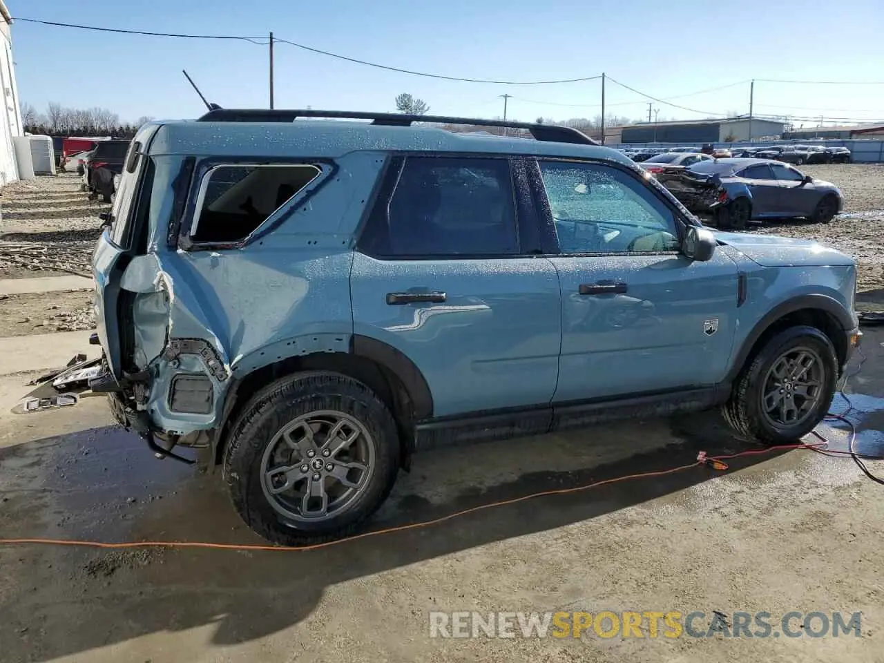 3 Photograph of a damaged car 3FMCR9B64MRA20715 FORD BRONCO 2021