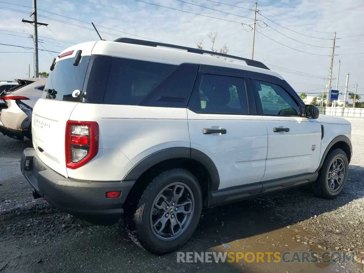 3 Photograph of a damaged car 3FMCR9B64MRA80767 FORD BRONCO 2021