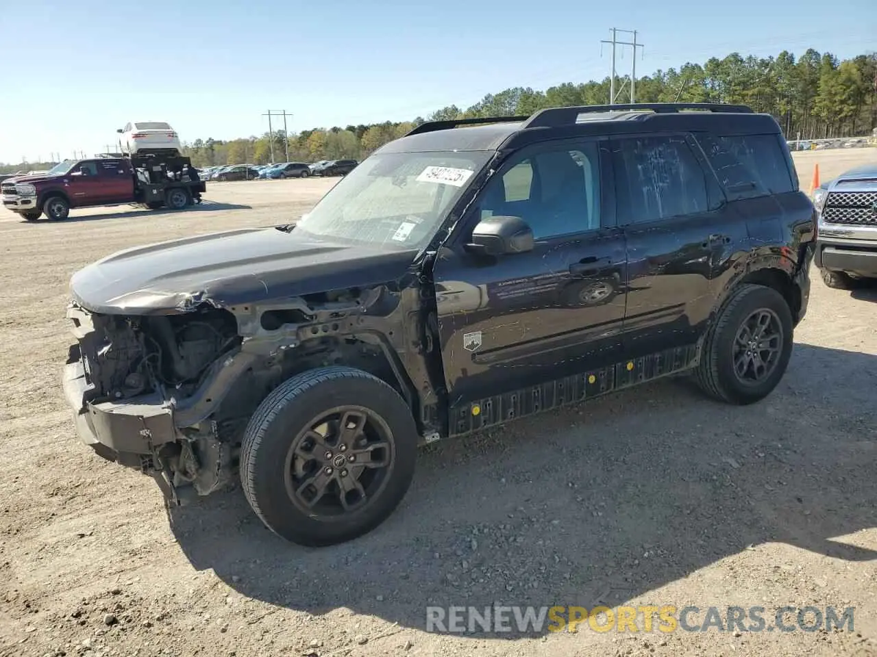 1 Photograph of a damaged car 3FMCR9B64MRA83605 FORD BRONCO 2021