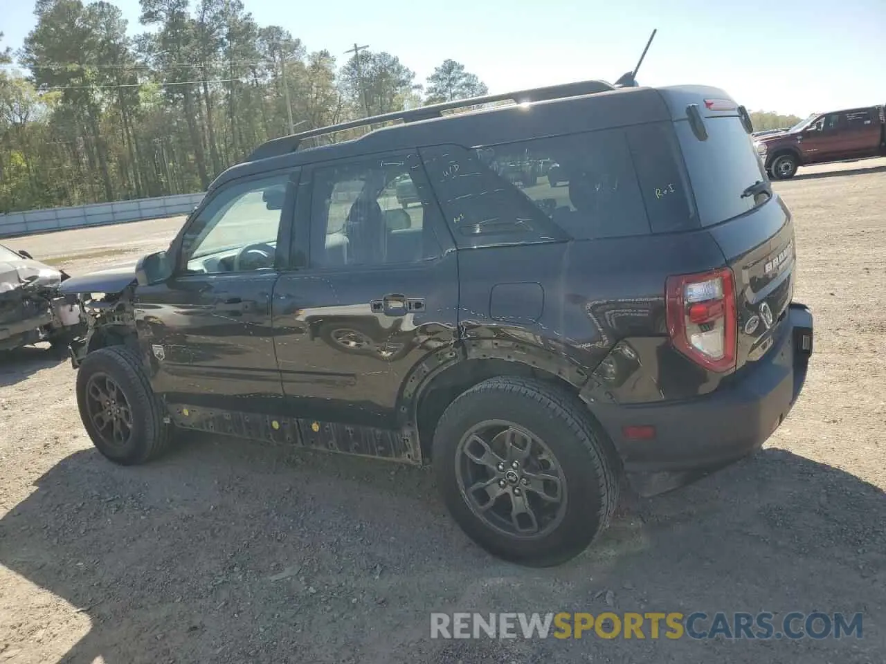 2 Photograph of a damaged car 3FMCR9B64MRA83605 FORD BRONCO 2021