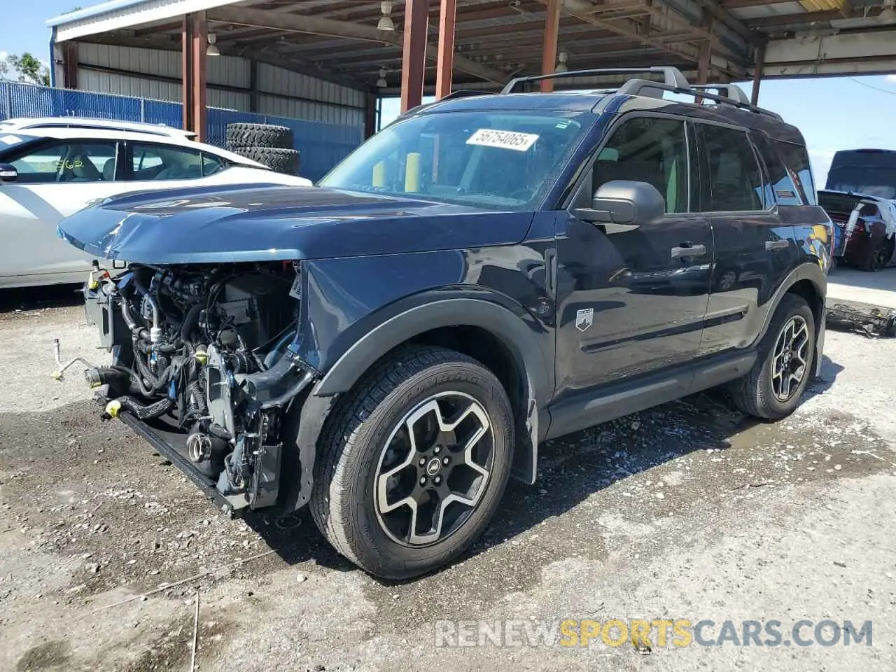 1 Photograph of a damaged car 3FMCR9B64MRB33161 FORD BRONCO 2021