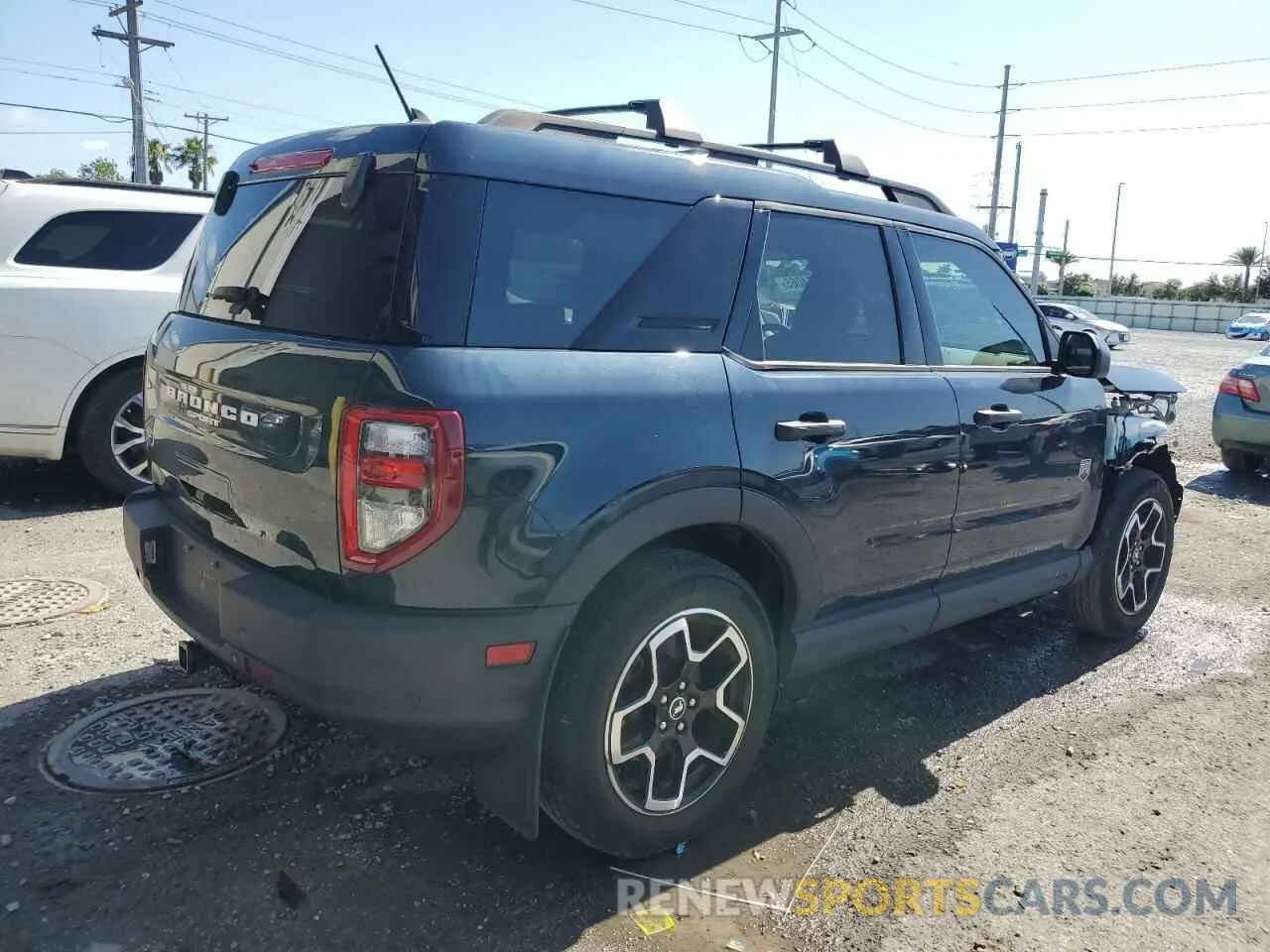 3 Photograph of a damaged car 3FMCR9B64MRB33161 FORD BRONCO 2021