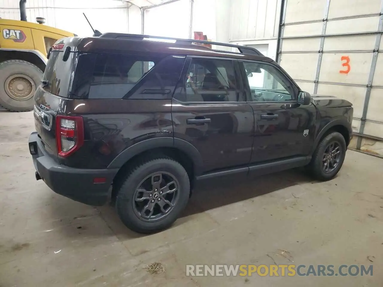 3 Photograph of a damaged car 3FMCR9B65MRA19797 FORD BRONCO 2021