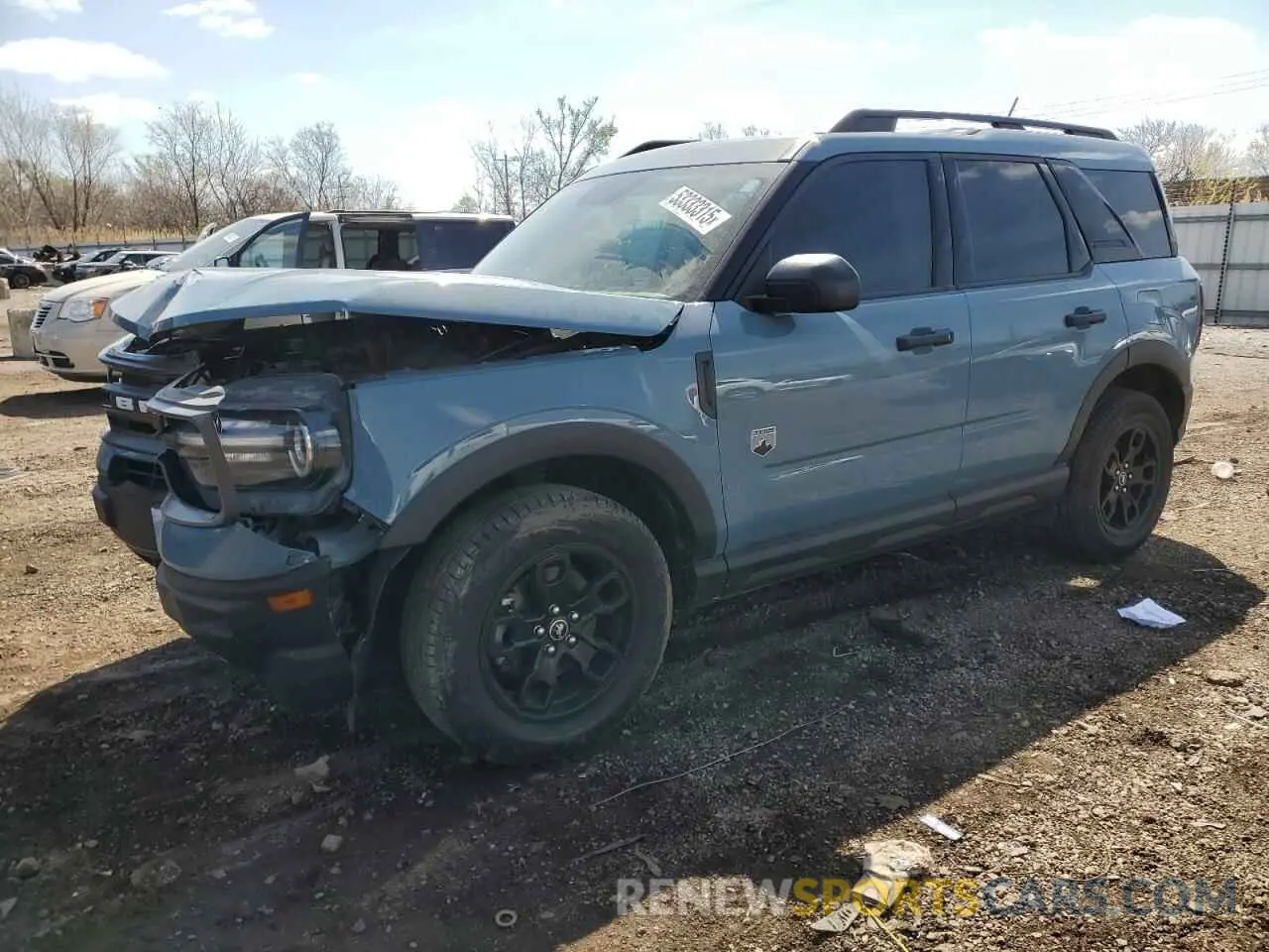 1 Photograph of a damaged car 3FMCR9B65MRA22151 FORD BRONCO 2021