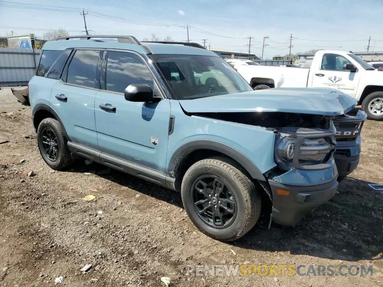 4 Photograph of a damaged car 3FMCR9B65MRA22151 FORD BRONCO 2021