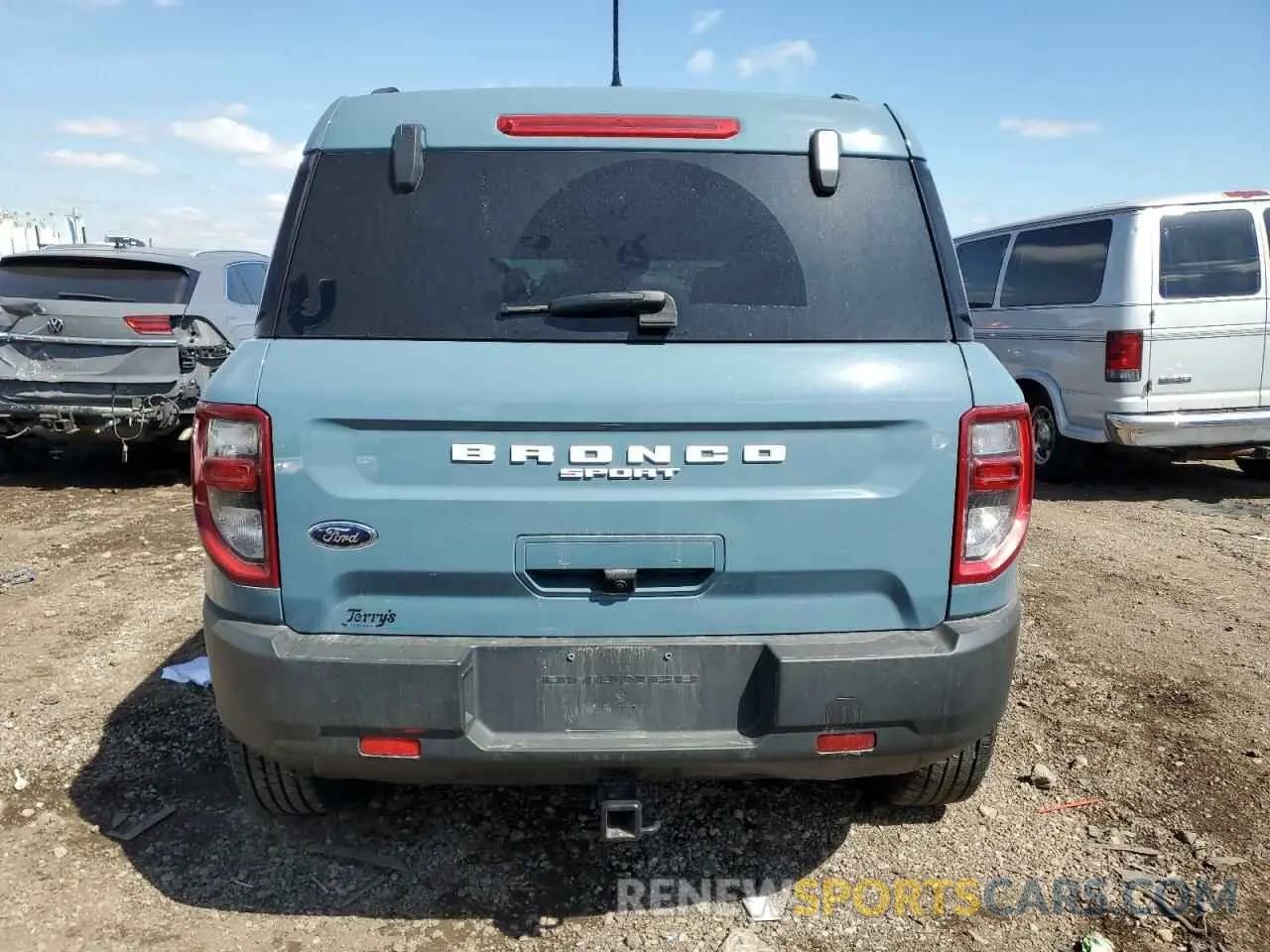 6 Photograph of a damaged car 3FMCR9B65MRA22151 FORD BRONCO 2021