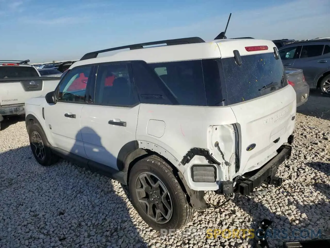 2 Photograph of a damaged car 3FMCR9B65MRA26653 FORD BRONCO 2021