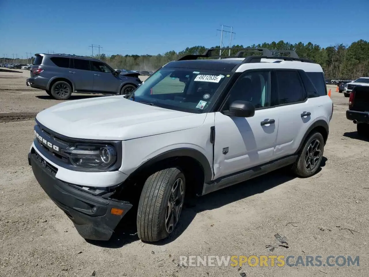 1 Photograph of a damaged car 3FMCR9B65MRA46921 FORD BRONCO 2021