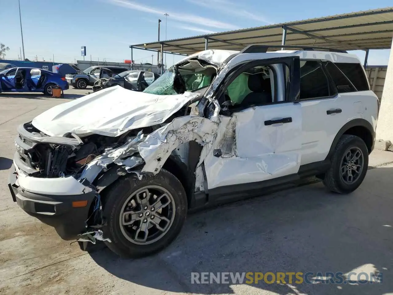 1 Photograph of a damaged car 3FMCR9B65MRA63296 FORD BRONCO 2021