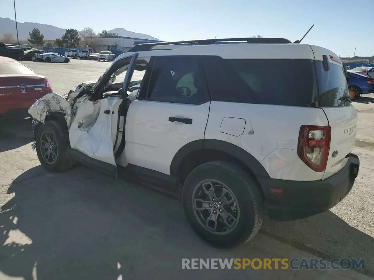 2 Photograph of a damaged car 3FMCR9B65MRA63296 FORD BRONCO 2021