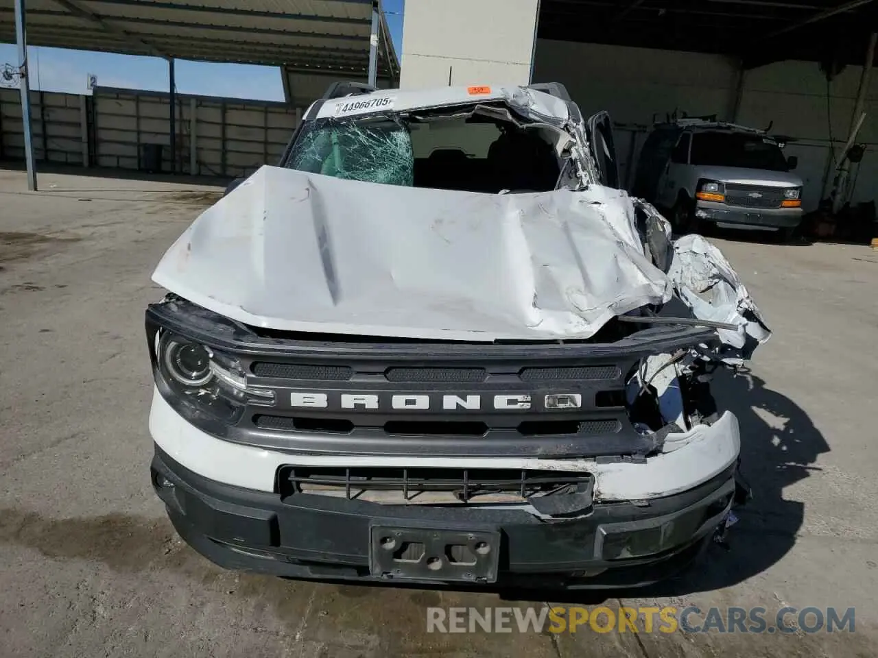 5 Photograph of a damaged car 3FMCR9B65MRA63296 FORD BRONCO 2021