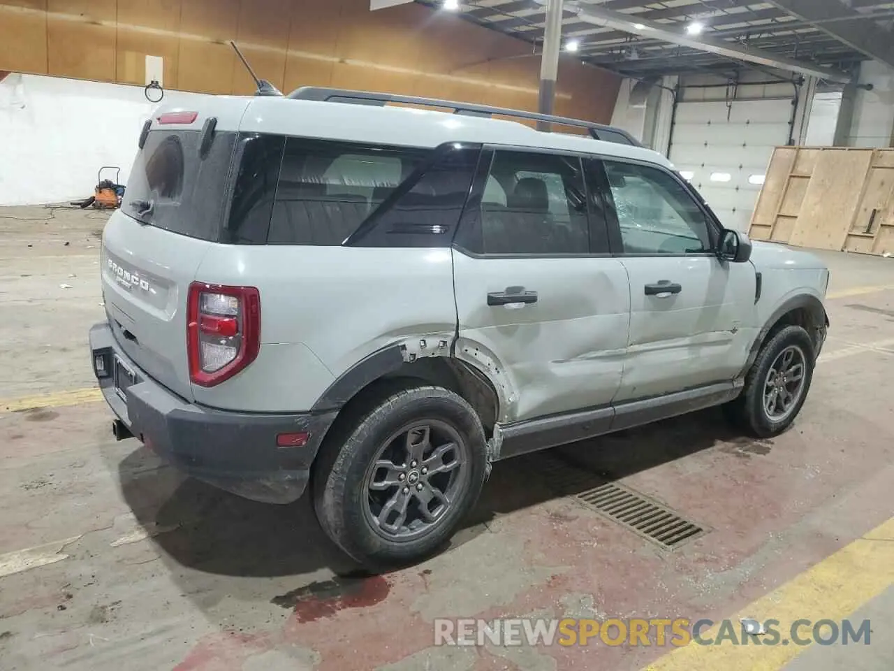 3 Photograph of a damaged car 3FMCR9B65MRA80924 FORD BRONCO 2021