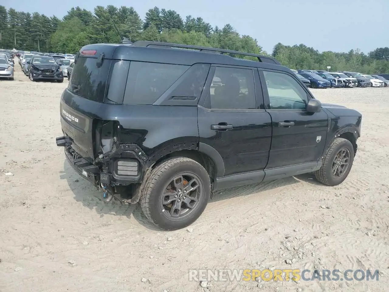 3 Photograph of a damaged car 3FMCR9B65MRA85847 FORD BRONCO 2021