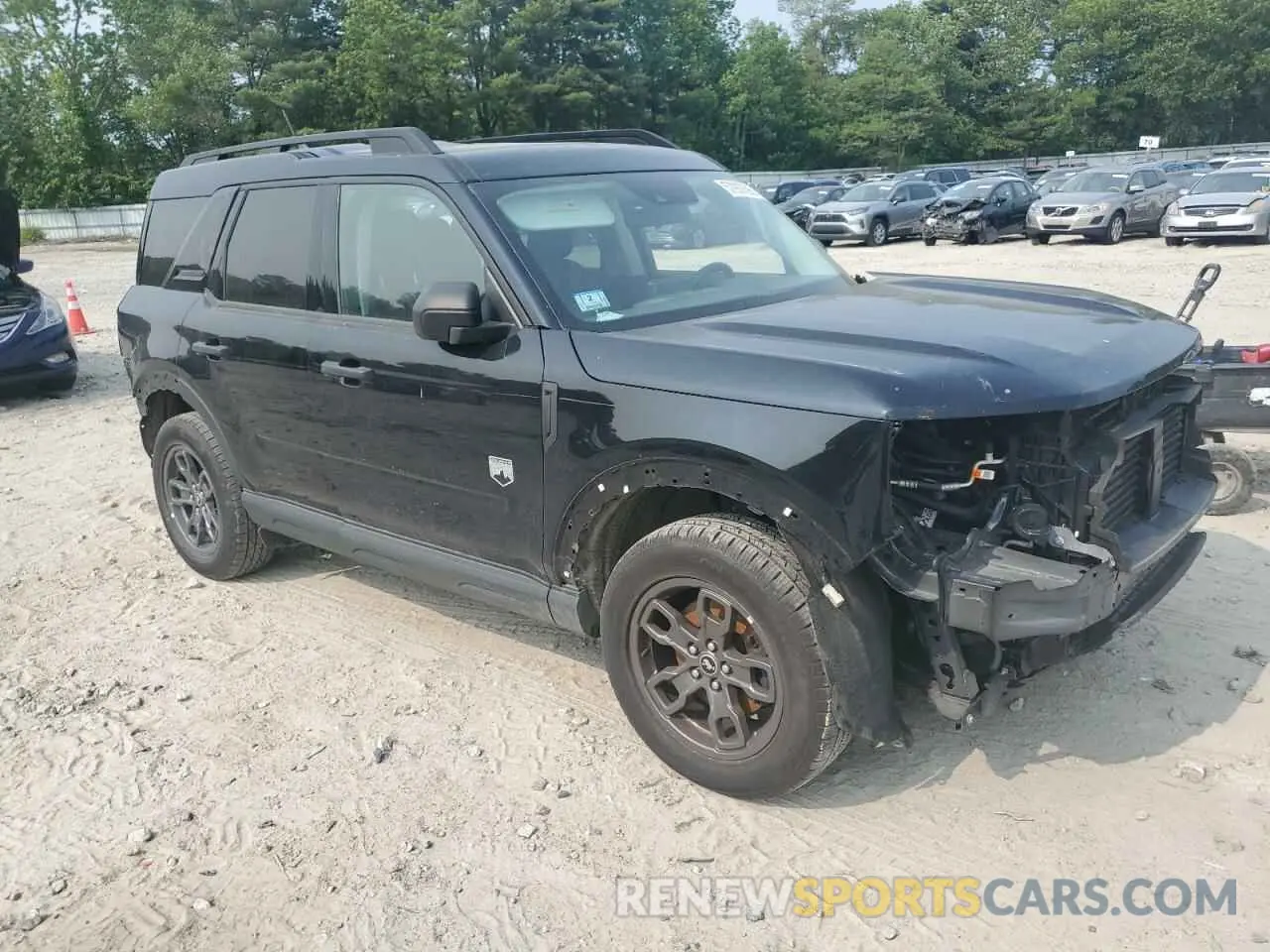 4 Photograph of a damaged car 3FMCR9B65MRA85847 FORD BRONCO 2021