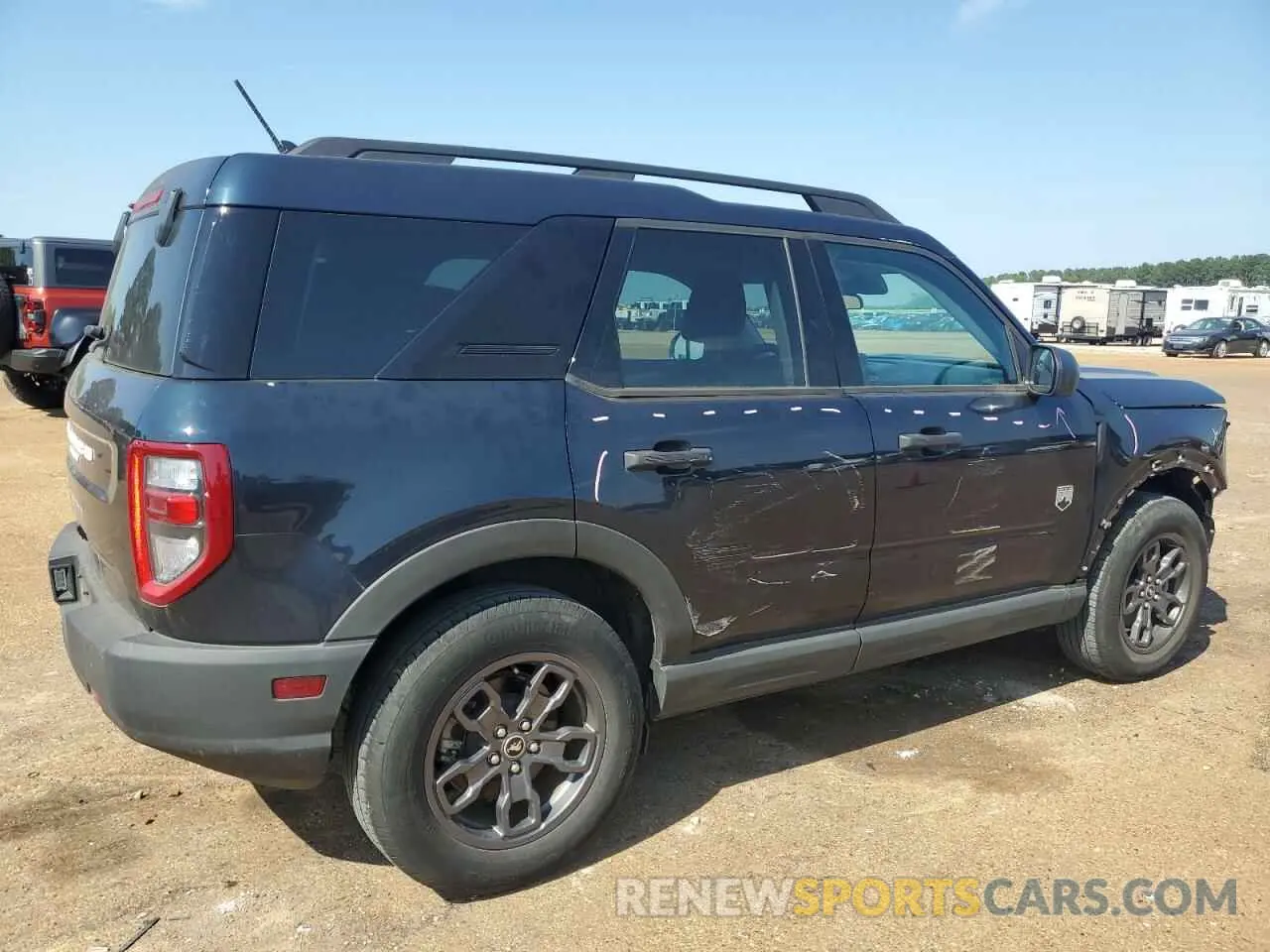 3 Photograph of a damaged car 3FMCR9B65MRB15297 FORD BRONCO 2021