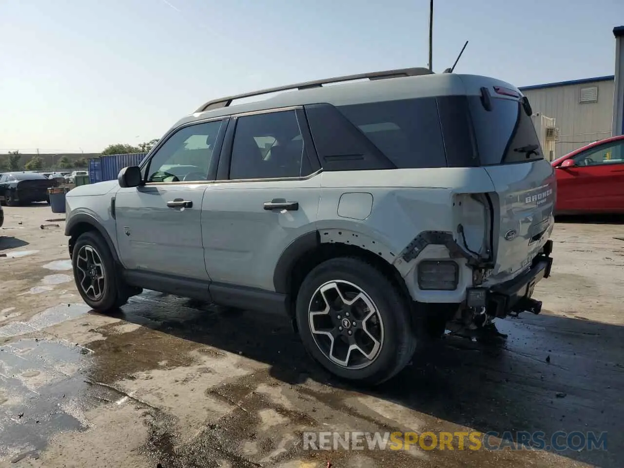 2 Photograph of a damaged car 3FMCR9B65MRB29362 FORD BRONCO 2021