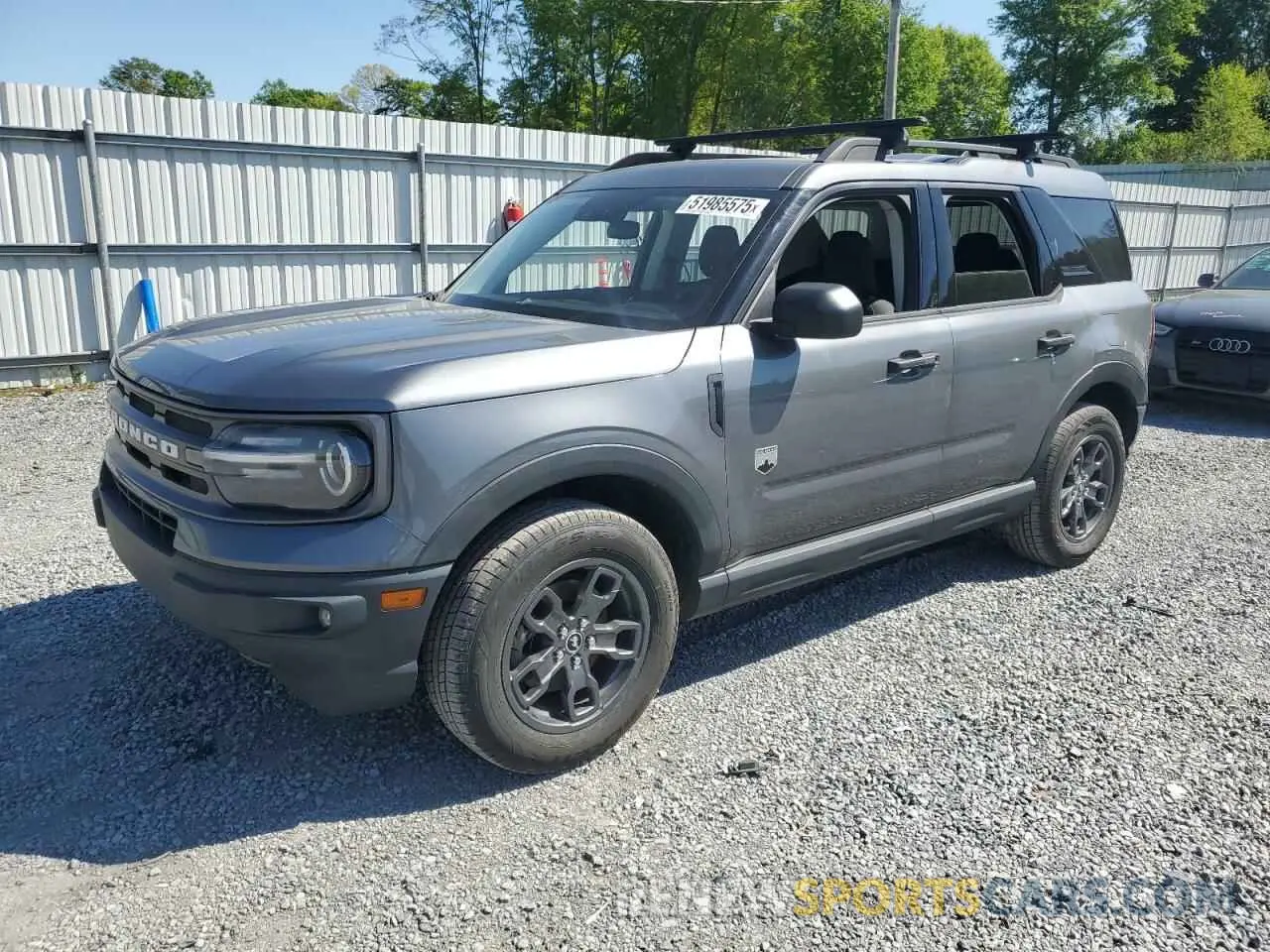 1 Photograph of a damaged car 3FMCR9B66MRA09960 FORD BRONCO 2021