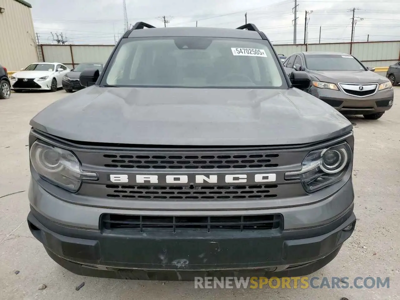 5 Photograph of a damaged car 3FMCR9B66MRA10879 FORD BRONCO 2021
