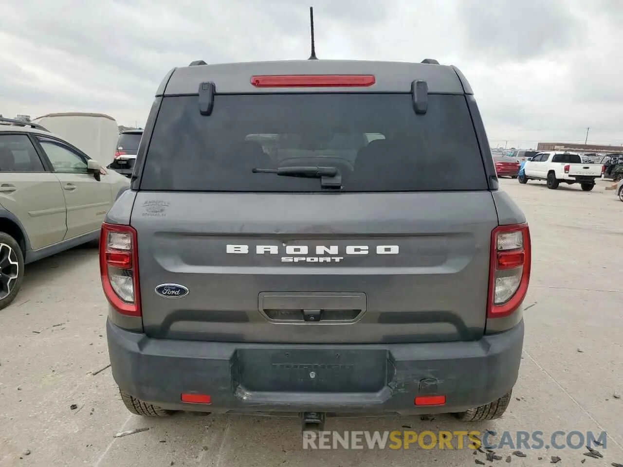 6 Photograph of a damaged car 3FMCR9B66MRA10879 FORD BRONCO 2021