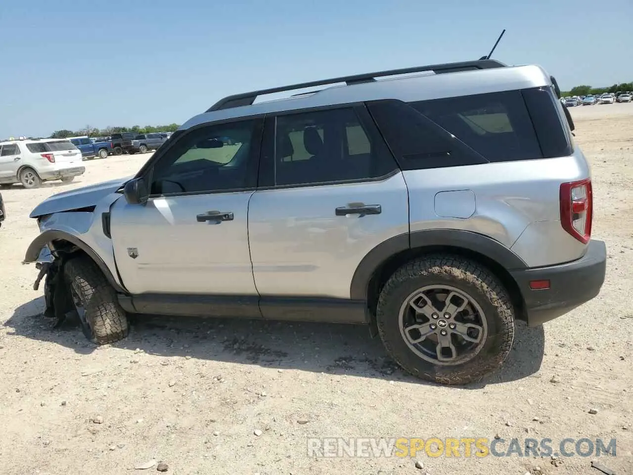 2 Photograph of a damaged car 3FMCR9B66MRA21090 FORD BRONCO 2021