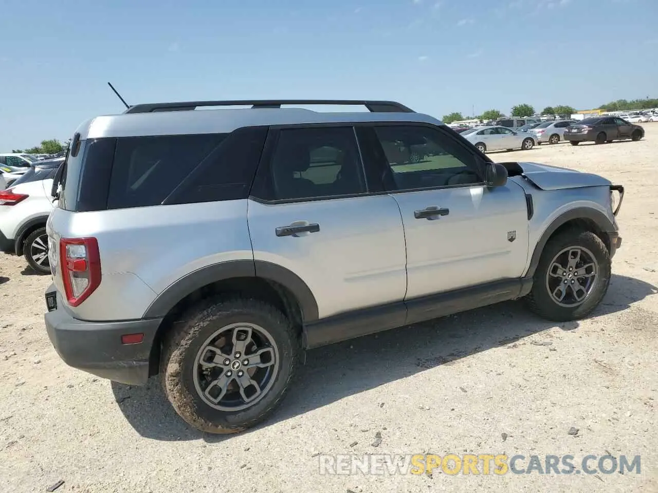 3 Photograph of a damaged car 3FMCR9B66MRA21090 FORD BRONCO 2021