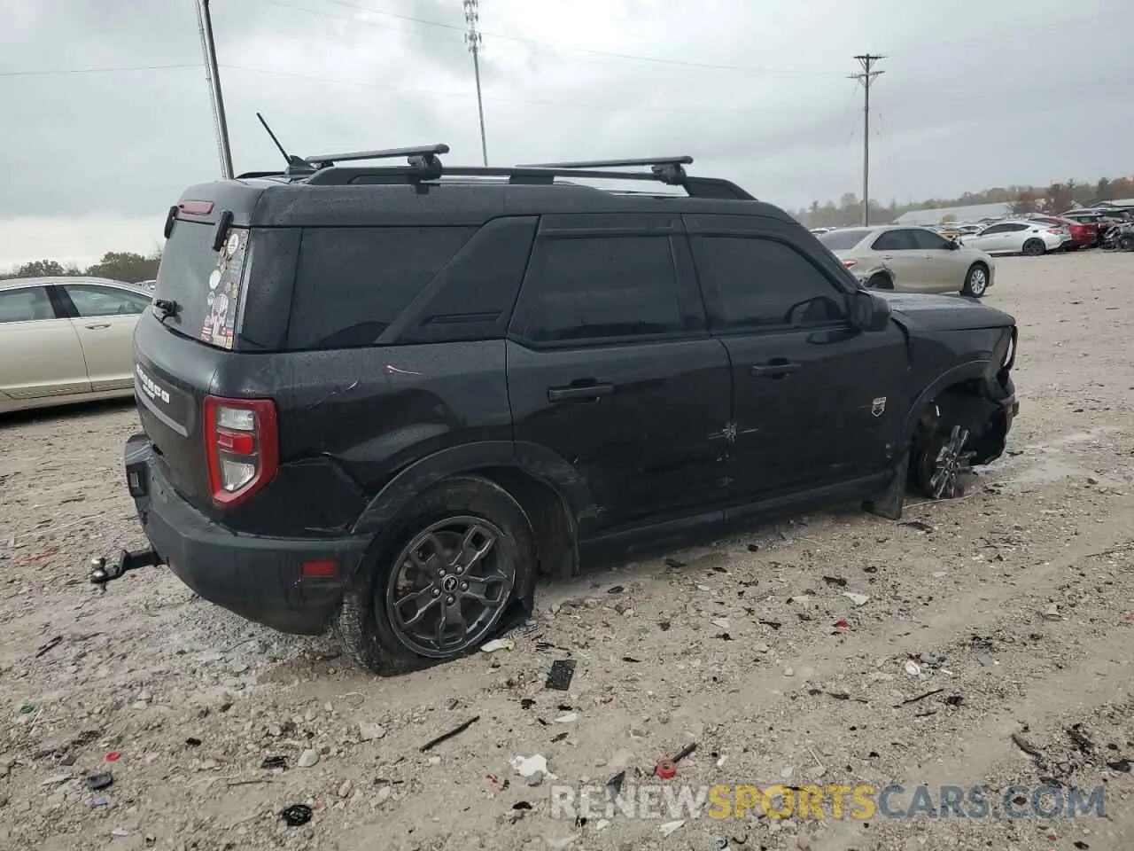 3 Photograph of a damaged car 3FMCR9B67MRA17369 FORD BRONCO 2021