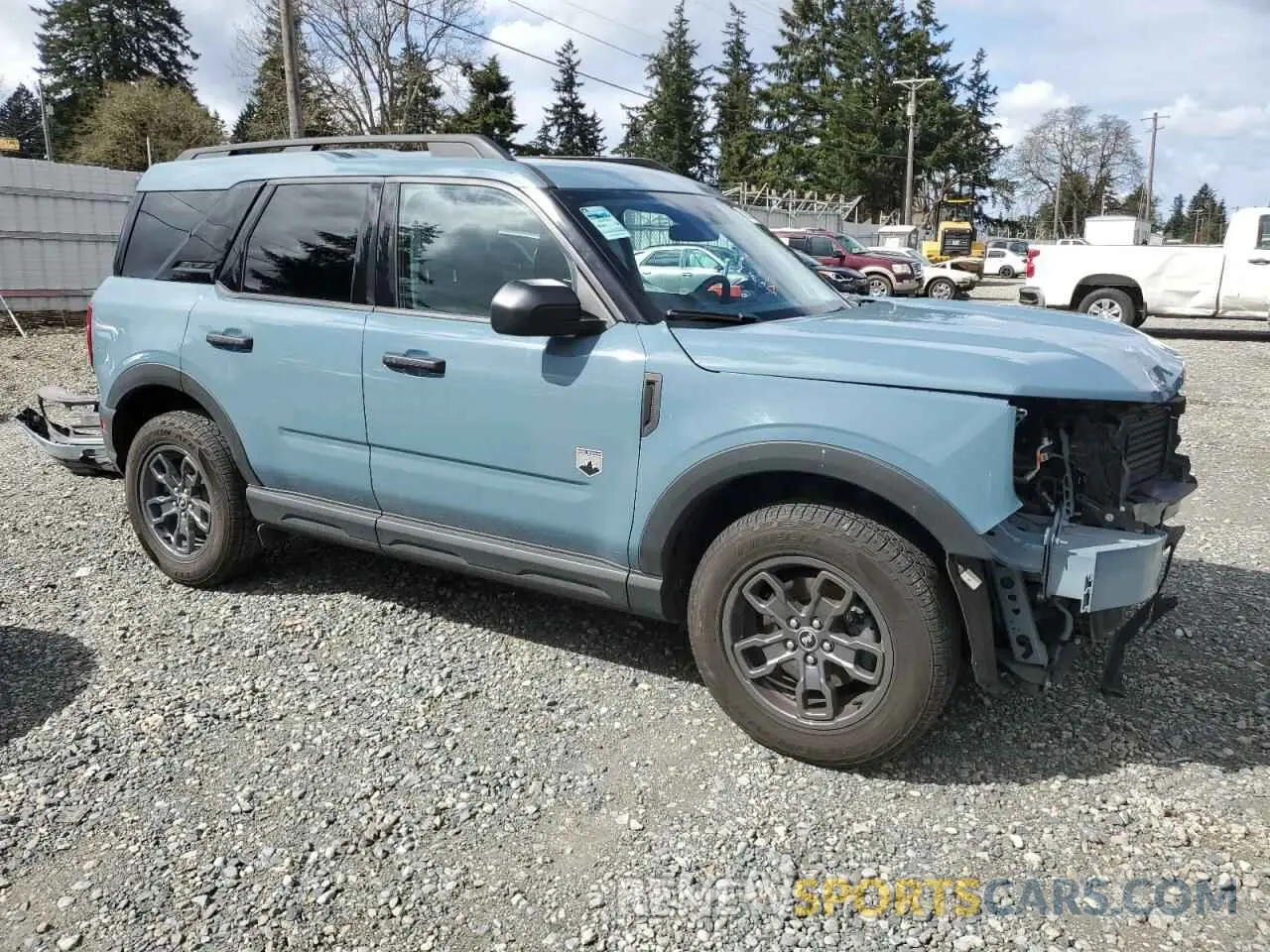 4 Photograph of a damaged car 3FMCR9B67MRA57239 FORD BRONCO 2021
