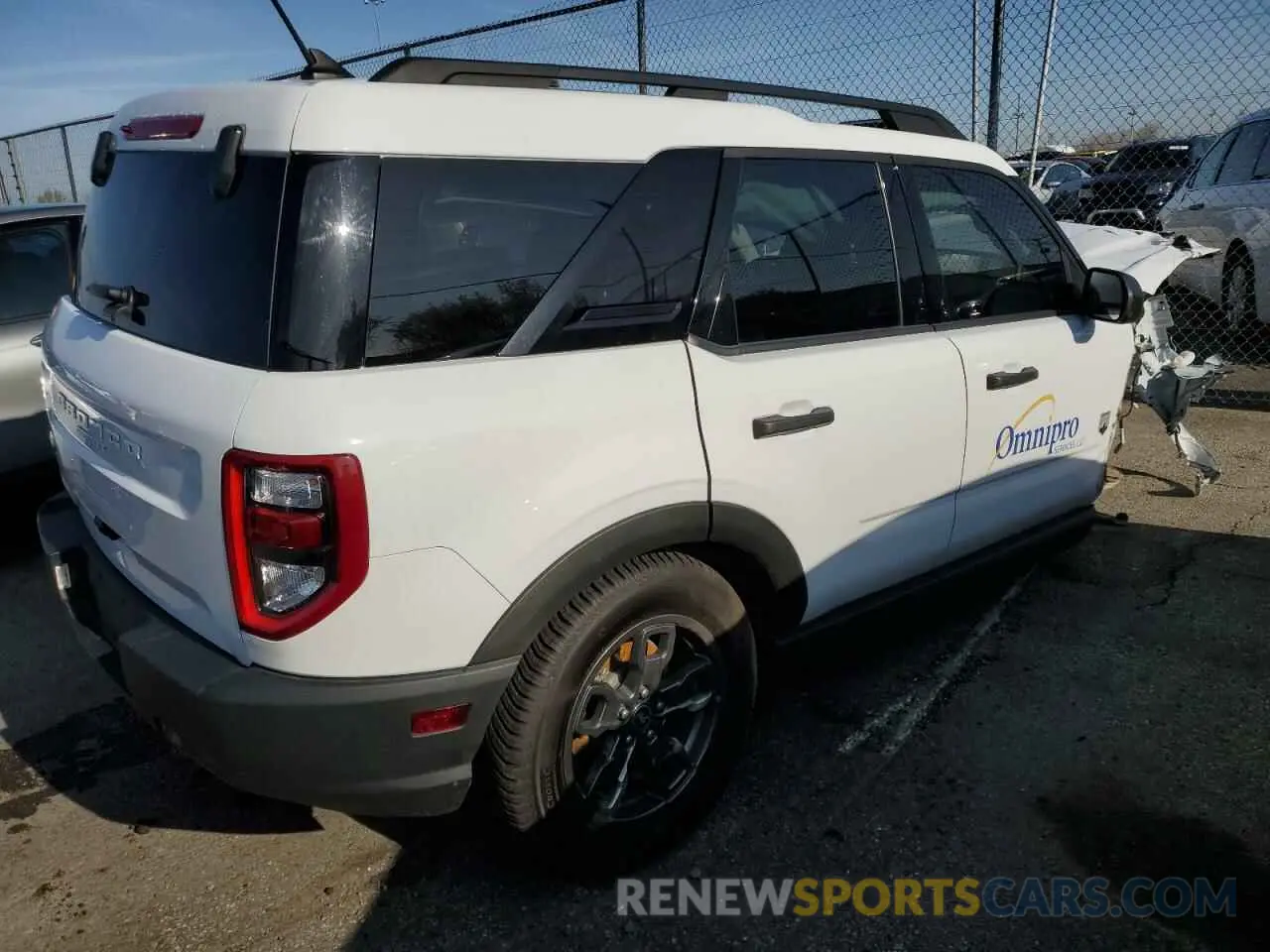 3 Photograph of a damaged car 3FMCR9B67MRA70329 FORD BRONCO 2021