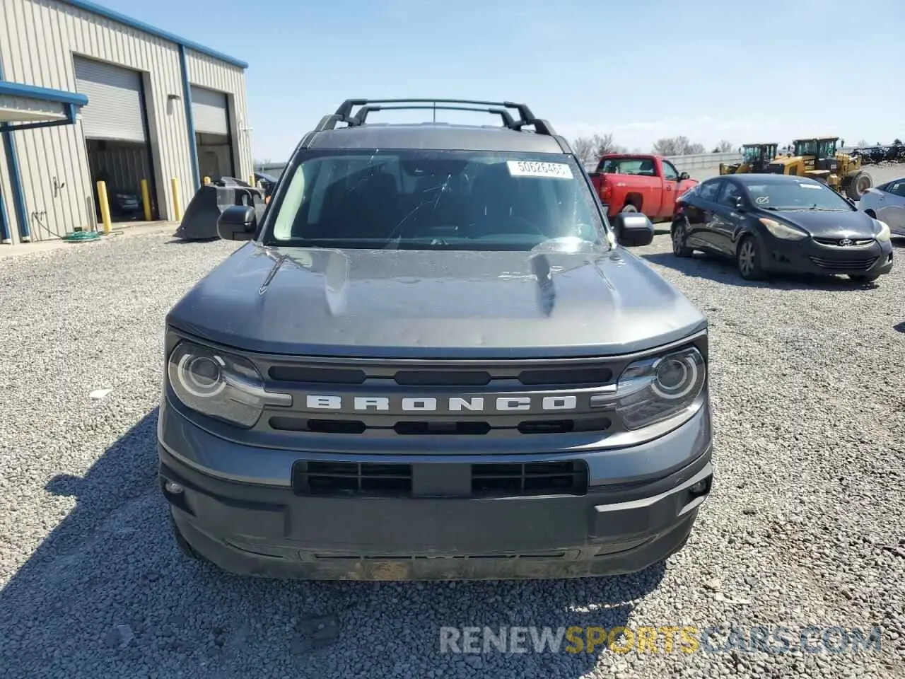 5 Photograph of a damaged car 3FMCR9B67MRB07685 FORD BRONCO 2021