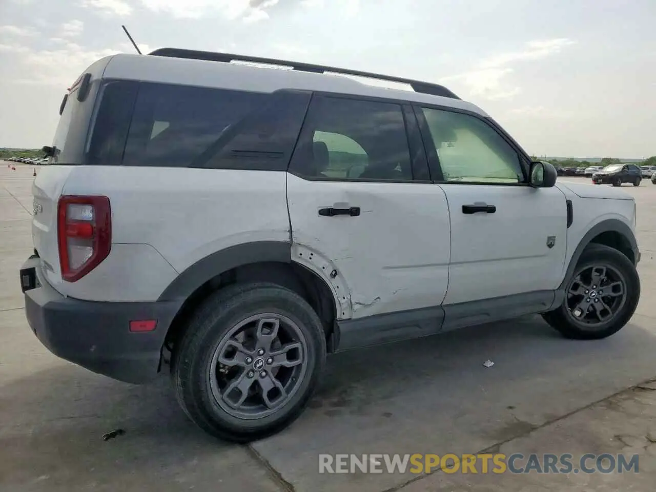 3 Photograph of a damaged car 3FMCR9B67MRB21036 FORD BRONCO 2021
