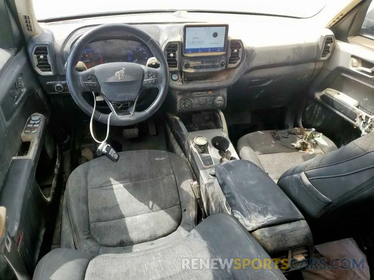 8 Photograph of a damaged car 3FMCR9B67MRB21036 FORD BRONCO 2021