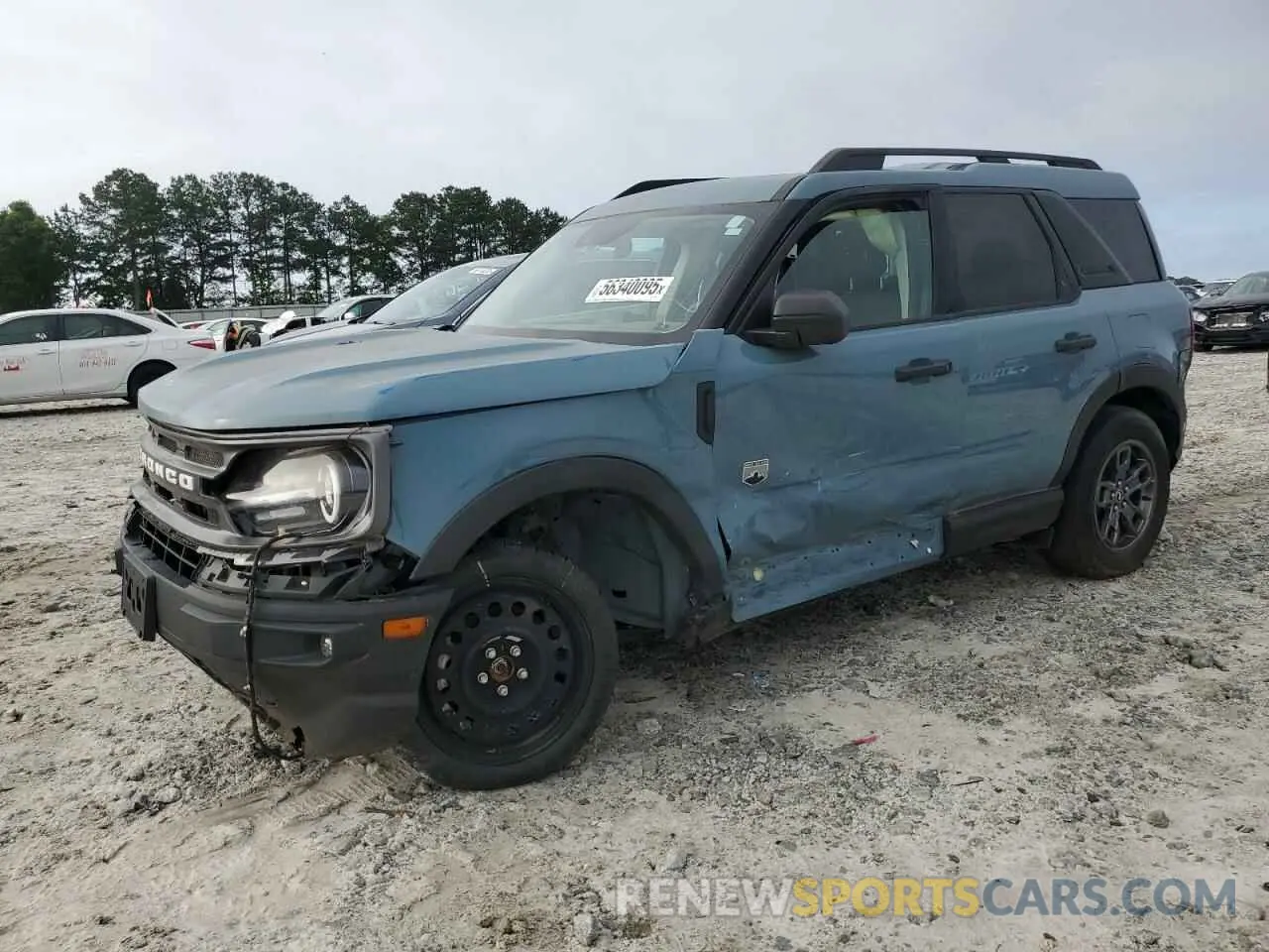 1 Photograph of a damaged car 3FMCR9B68MRA77094 FORD BRONCO 2021