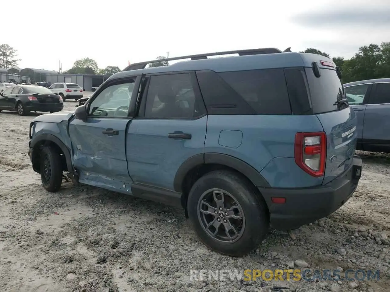 2 Photograph of a damaged car 3FMCR9B68MRA77094 FORD BRONCO 2021