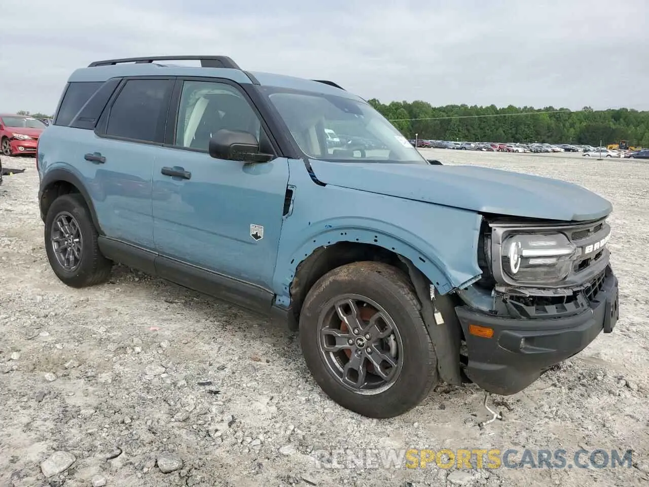4 Photograph of a damaged car 3FMCR9B68MRA77094 FORD BRONCO 2021