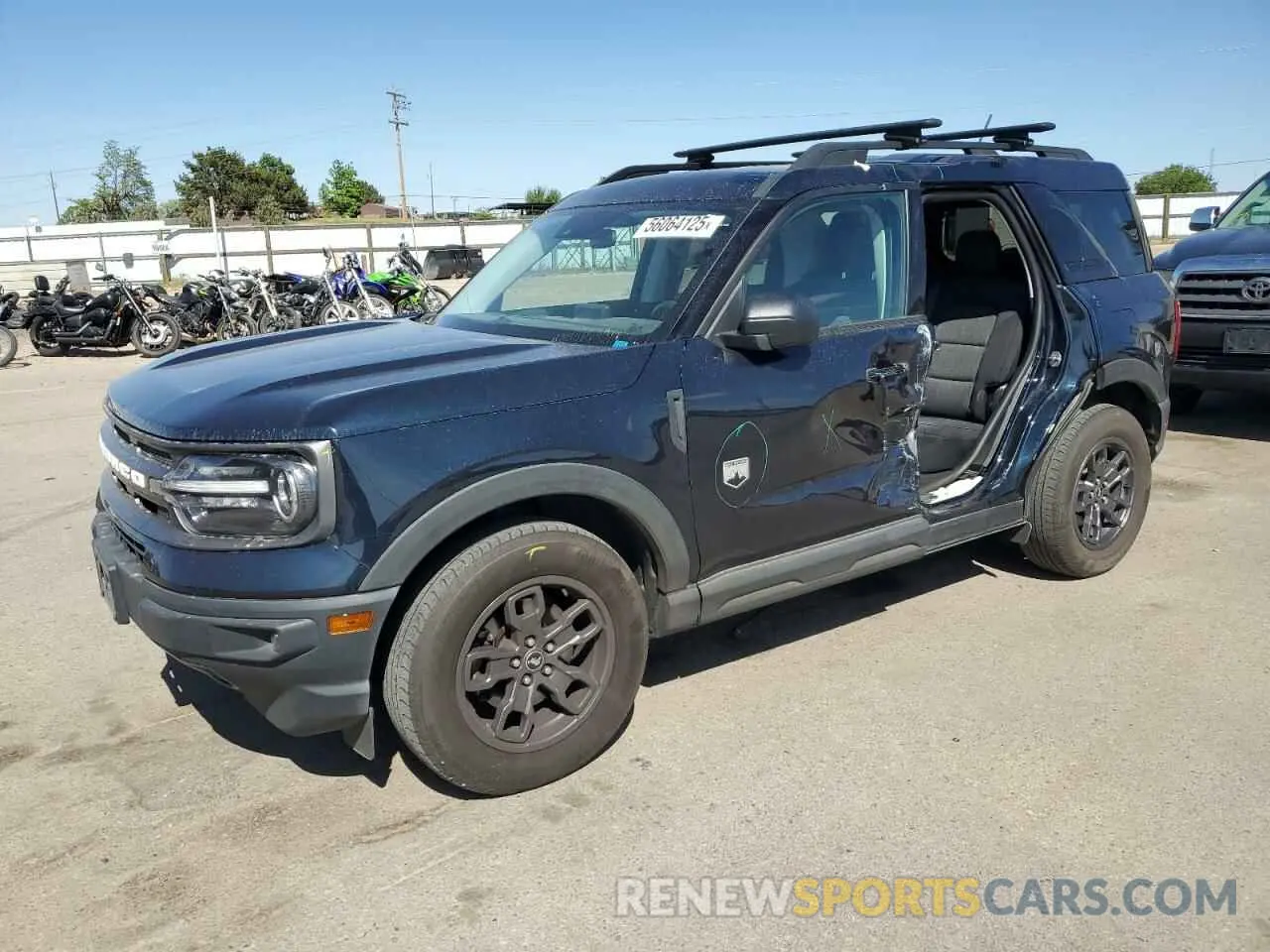 1 Photograph of a damaged car 3FMCR9B68MRA91755 FORD BRONCO 2021
