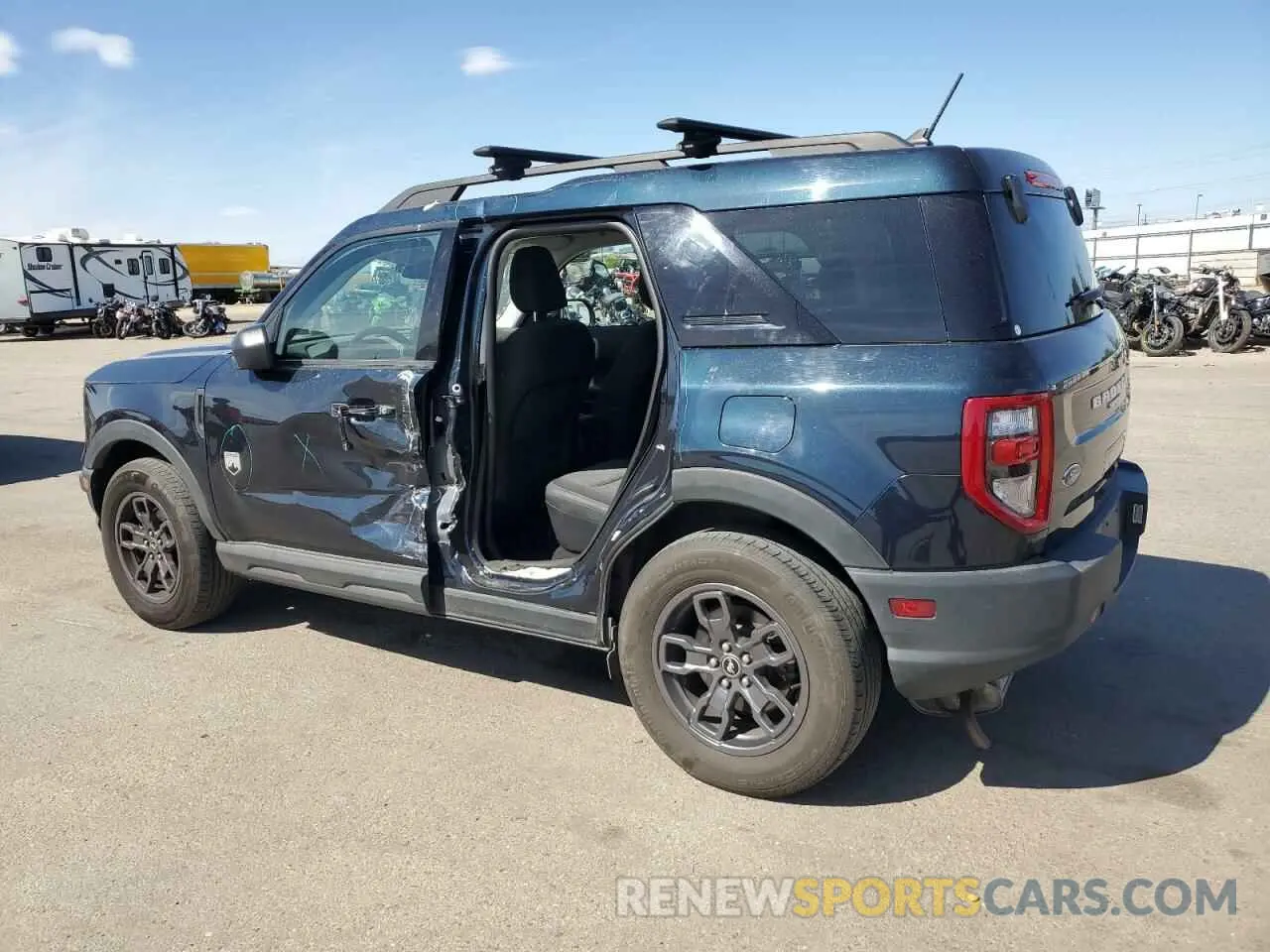 2 Photograph of a damaged car 3FMCR9B68MRA91755 FORD BRONCO 2021