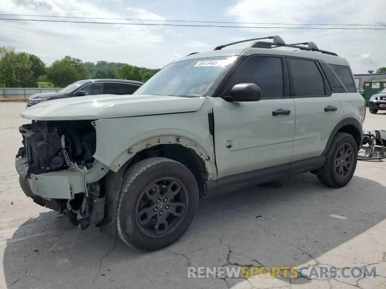 1 Photograph of a damaged car 3FMCR9B69MRA88878 FORD BRONCO 2021