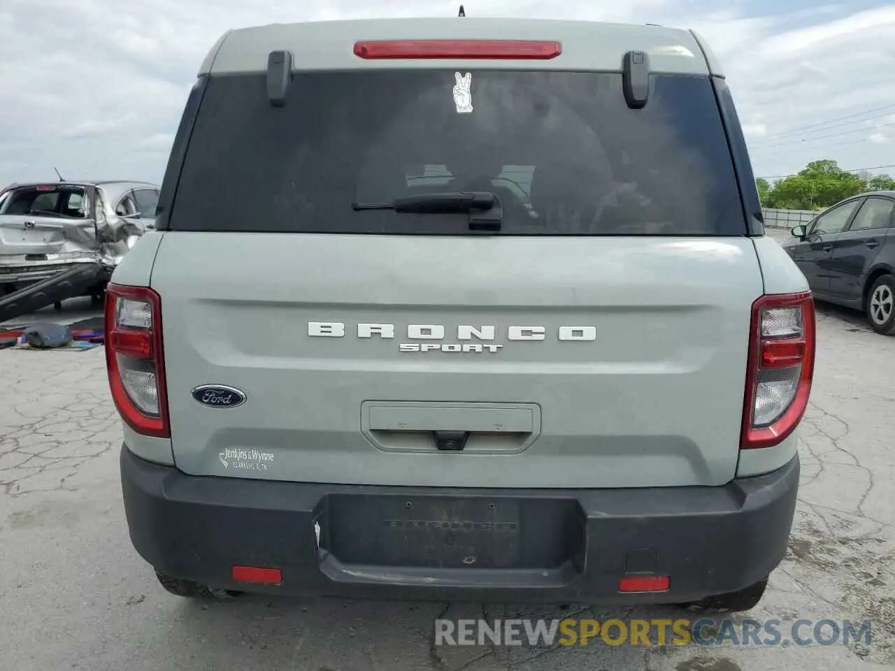 6 Photograph of a damaged car 3FMCR9B69MRA88878 FORD BRONCO 2021