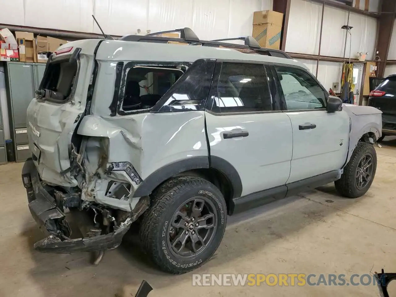 3 Photograph of a damaged car 3FMCR9B69MRB26657 FORD BRONCO 2021