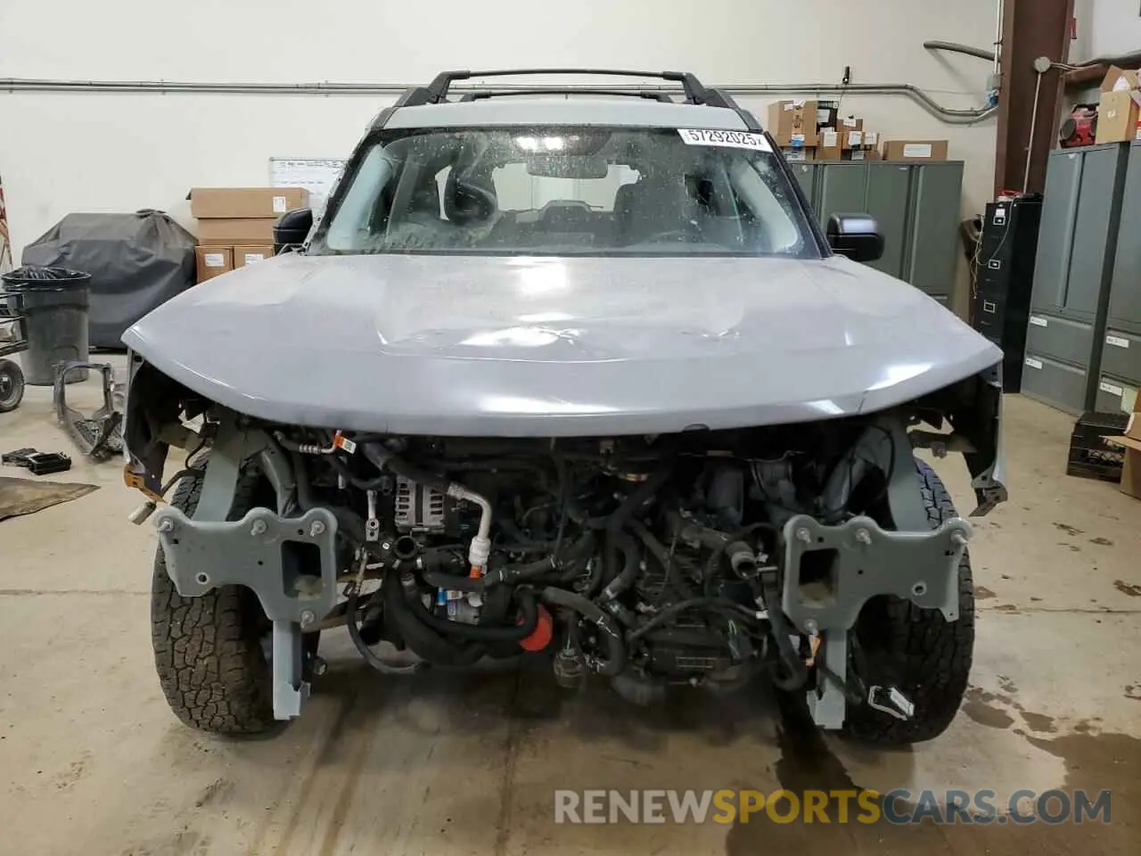 5 Photograph of a damaged car 3FMCR9B69MRB26657 FORD BRONCO 2021