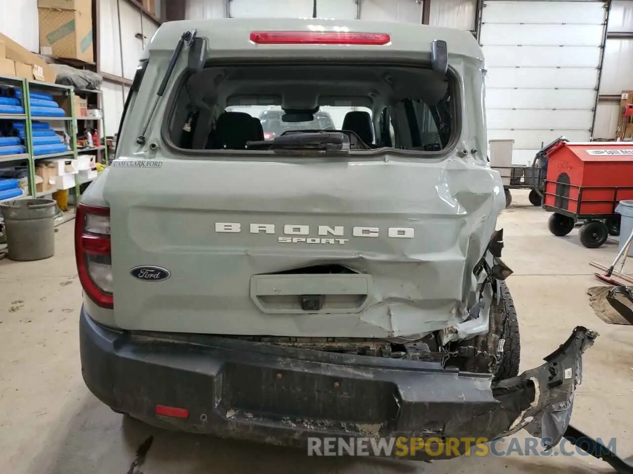 6 Photograph of a damaged car 3FMCR9B69MRB26657 FORD BRONCO 2021