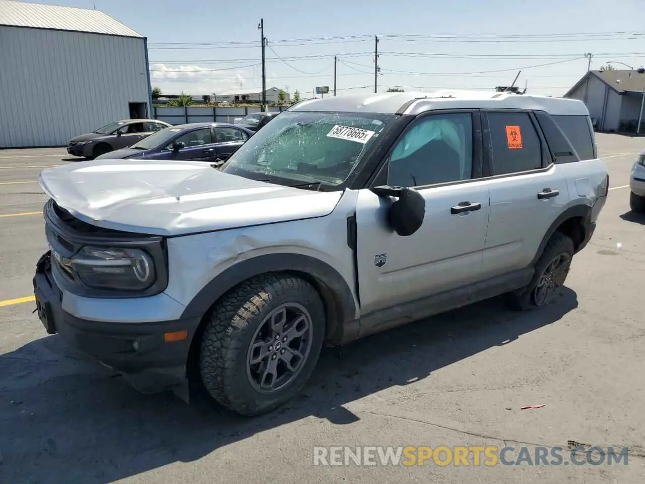 1 Photograph of a damaged car 3FMCR9B6XMRA99517 FORD BRONCO 2021