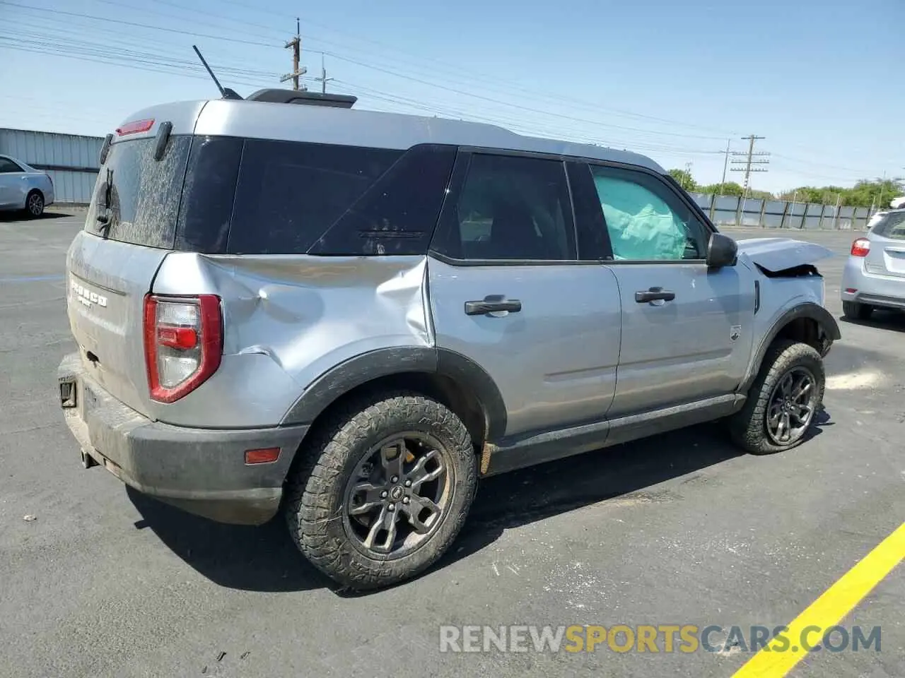 3 Photograph of a damaged car 3FMCR9B6XMRA99517 FORD BRONCO 2021
