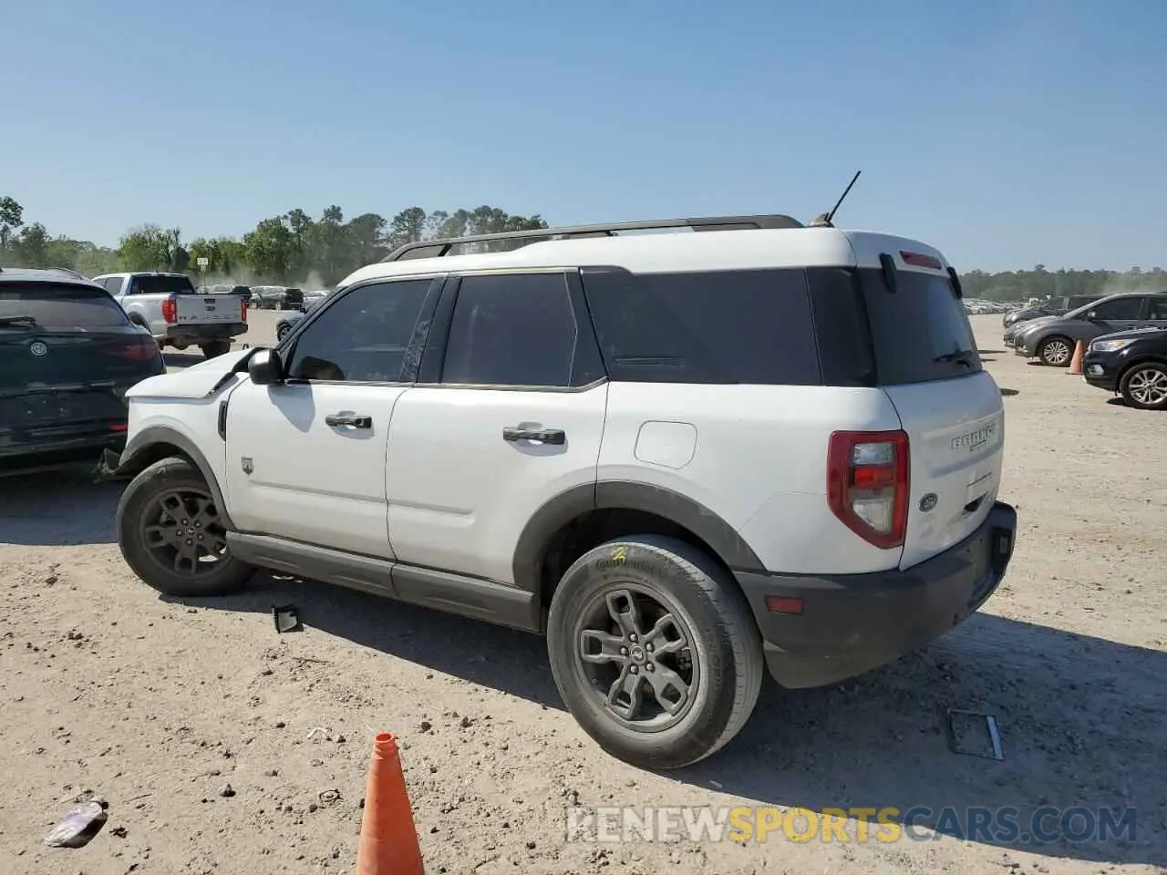 2 Photograph of a damaged car 3FMCR9B6XMRB19619 FORD BRONCO 2021
