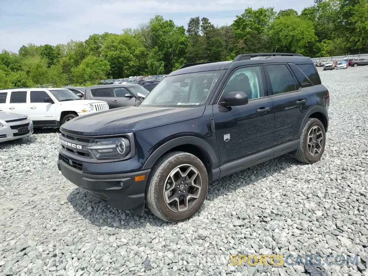 1 Photograph of a damaged car 3FMCR9B6XMRB32189 FORD BRONCO 2021