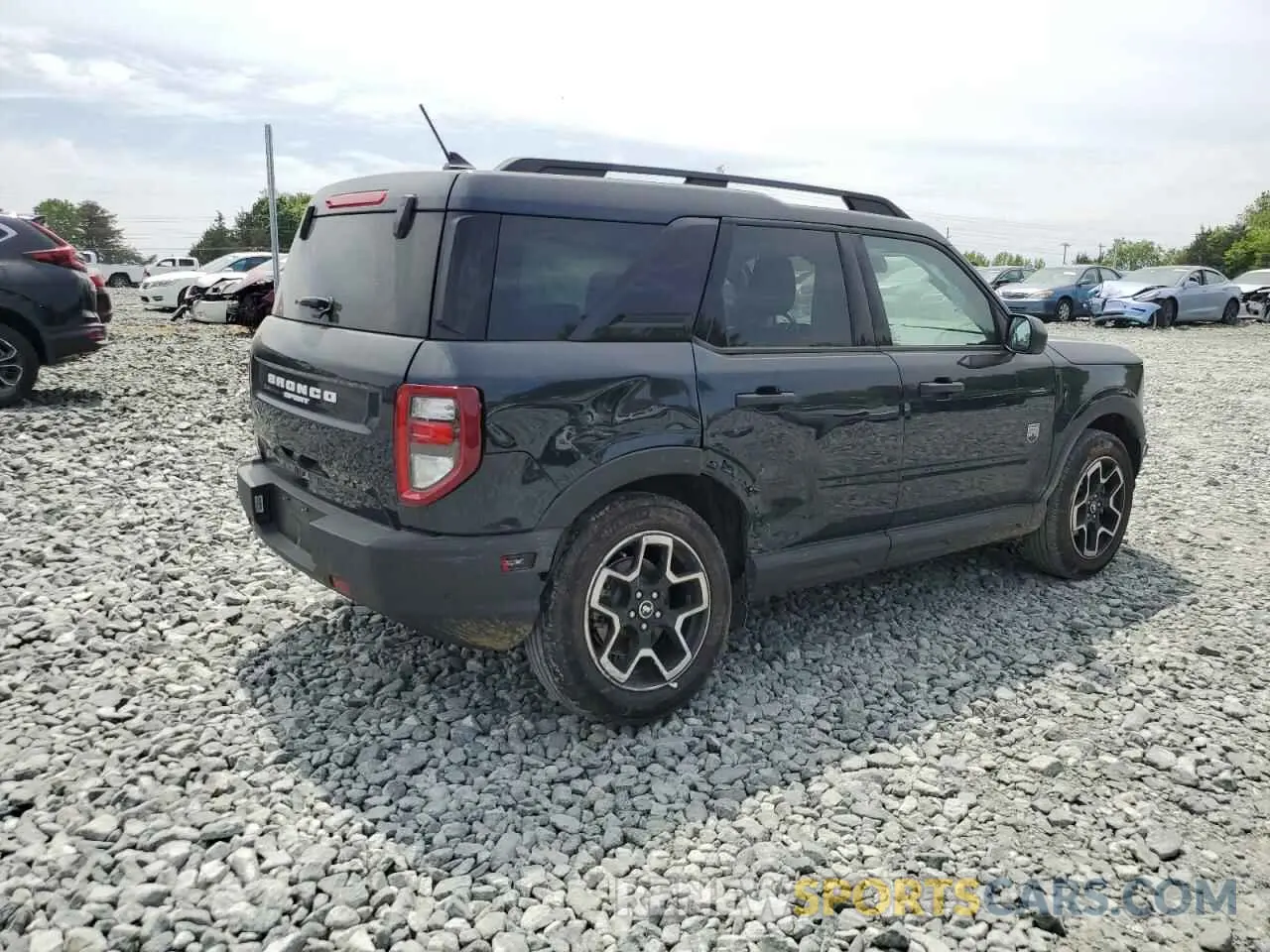 3 Photograph of a damaged car 3FMCR9B6XMRB32189 FORD BRONCO 2021